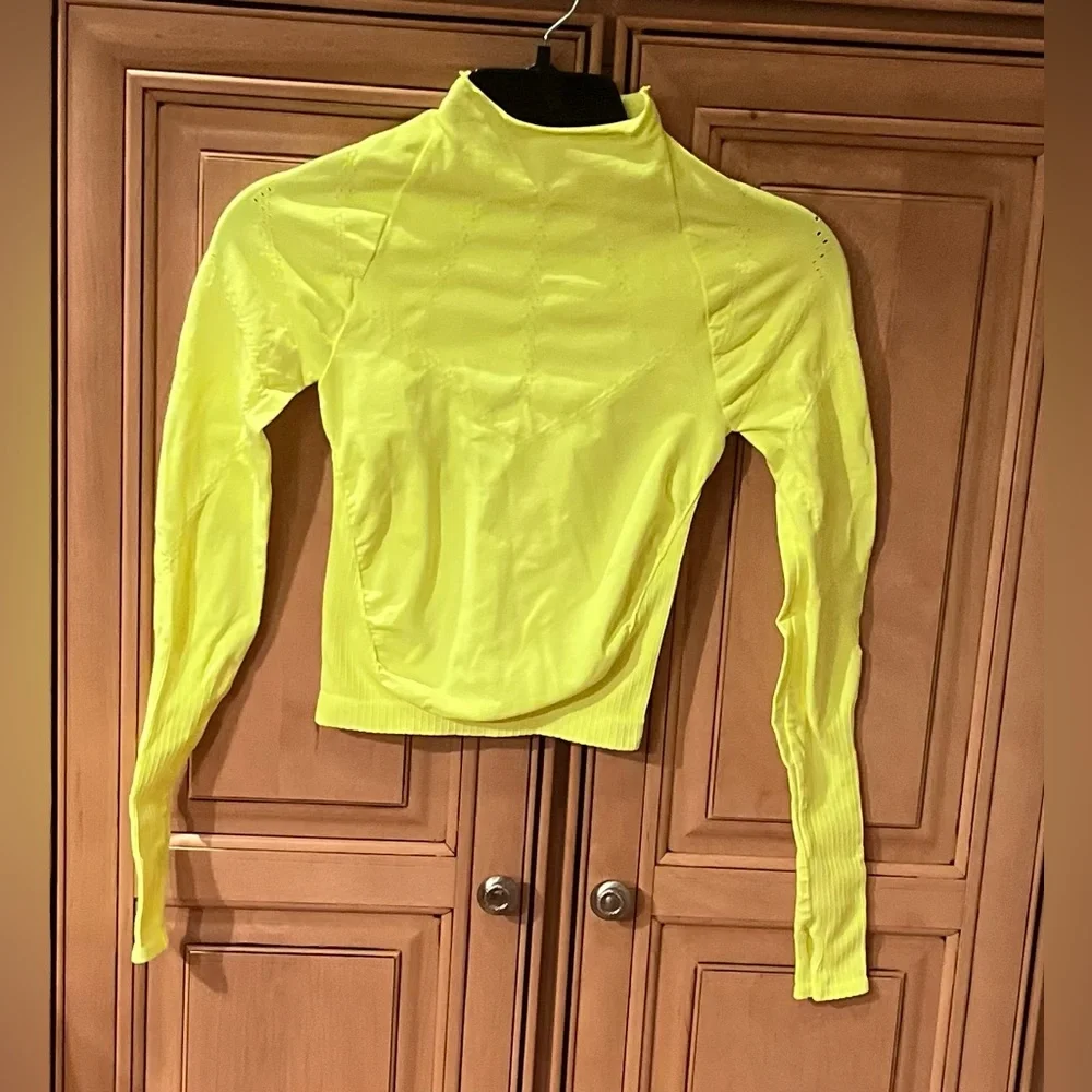 NWOT Free People Good Karma High Neck Layer Top